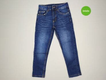 stradivarius woskowane spodnie: Jeans, 7 years, 122, condition - Very good — 2
