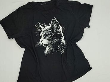 Sinsay, T-shirt damski, rozmiar L