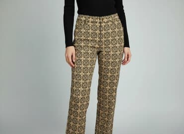 spodnie wrangler czarne: NIKKIE, Spodnie materiałowe damskie, rozmiar S — 7