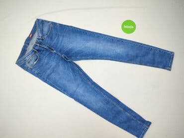 czarne skinny jeans: Skinny, Jeansy damskie, rozmiar S — 2