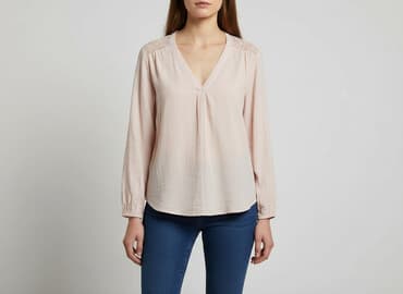 różowe sukienki marynarkowe: F&F, Bluzka damska, M — 7