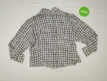 koszula damska w geometryczne wzory: Women's blouse, size L — 4