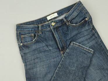 woskowane legginsy z wysokim stanem zara: Reserved, Jeansy damskie, rozmiar L — 1