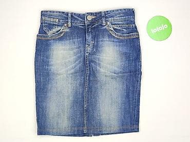 botki nessi: Cross Jeans, Spódnica damska, rozmiar M — 2