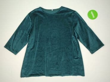 bluzki welurowa z krótkim rękawem: Bluzka damska, rozmiar S — 3