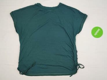 beżowa koszulka oversize: Holly & Whyte, T-shirt damski, M — 4