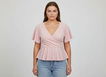 bluzki z baskinką duże rozmiary: Boohoo, Bluzka damska, rozmiar 2XL — 6