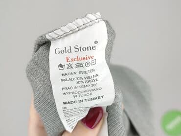 ile gram na sweter: Gold, Sweter damski, rozmiar S — 5
