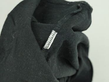 czarne t shirty w serek damskie: Sinsay, T-shirt damski, rozmiar M — 5