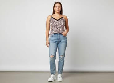 koszulka na ramiączkach plus size: Primark, T-shirt damski, rozmiar XL — 6