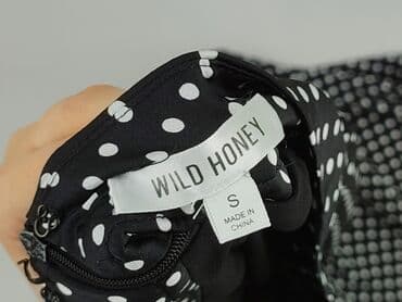 spodnie serduszka by o la la czarne: Spodnie materiałowe damskie, rozmiar S — 4