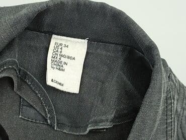 c a kurtka skórzana damska: H&M, Kurtka jeansowa damska, rozmiar XS — 6