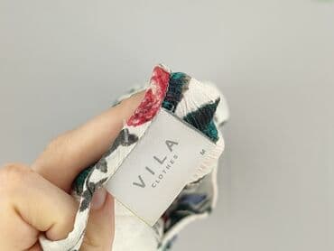 bluzki z kwiacistym wzorem: Vila, Top damski, rozmiar M — 4