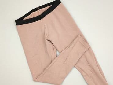 legginsy czarne woskowane: Legginsy Sportowe damskie, rozmiar L — 1