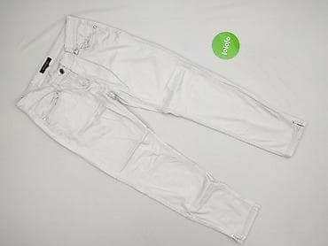 bluzki białe basic: Top Secret, Spodnie materiałowe damskie, rozmiar L — 2