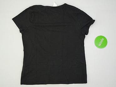 oversize t shirt basic: H&M Basic, T-shirt damski, rozmiar XL — 3
