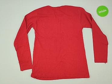czerwony stan: T-shirt damski, rozmiar M — 4