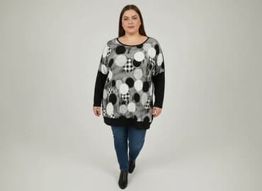 bluzki moko 46: Tunika damska, rozmiar 6XL — 5