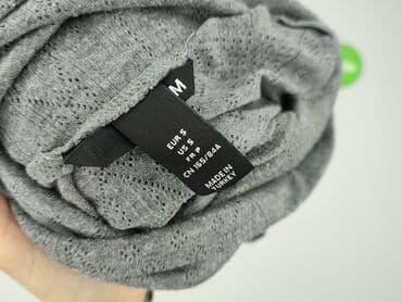 szara bluzka h m: H&M, Tunika damska, rozmiar S — 6