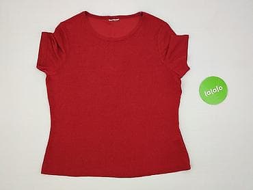czerwona bluzki plus size: Bluzka damska, rozmiar XL — 2
