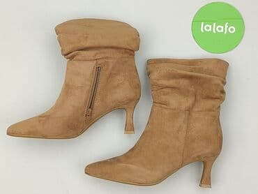 mcqueen klapki: Botki damskie, 37 — 3