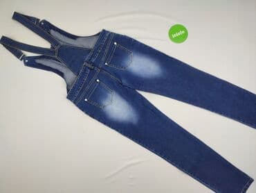 abercrombie and fitch jeans: Redial, Ogrodniczki damskie, rozmiar L — 3
