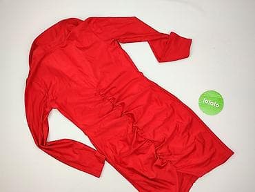 czerwone koszule: Sukienka damska, rozmiar M — 3