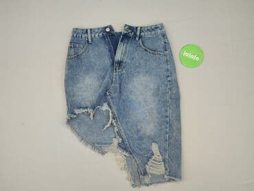 jeansowe spódnice asymetryczne: Spódnica damska, rozmiar S — 3