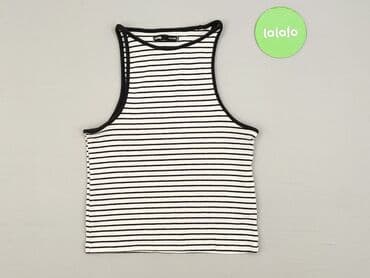 biała kamizelka sinsay: Sinsay, Top damski, rozmiar M — 2