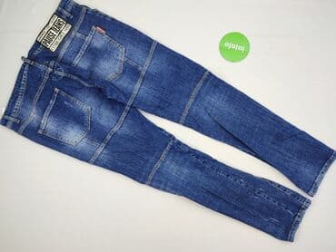 koszulka fc barcelona z wlasnym napisem: Pause Café, Jeansy dla mężczyzn, L — 3