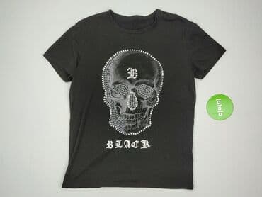 czarny tshirt: Black, Koszulka dla mężczyzn, rozmiar M — 2