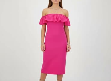 różowa sukienka na 18: Reserved, Sukienka damska, rozmiar L — 7