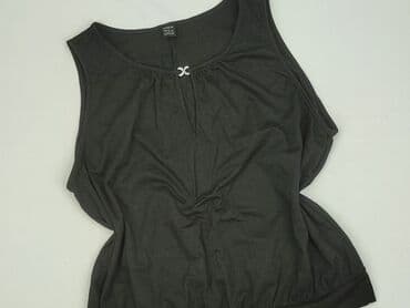 shein czarne bluzki: Shein, Top damski, rozmiar L — 6