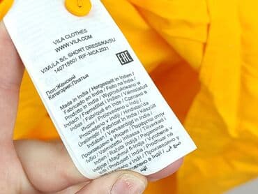 shein zolta sukienka: Vila, Sukienka damska, rozmiar M — 6