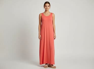 zwiewna sukienki na wesele maxi: Sukienka damska, rozmiar L — 5