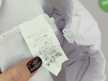biale spodenki wysoki stan: ITALY FASHION, Szorty damskie, rozmiar One size — 4