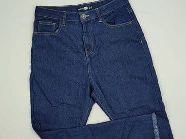 jeansy plus size wysoki stan: Boohoo, Jeansy damskie, rozmiar L — 1