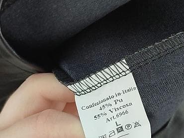 spódnice asymetryczne eko skóra: Spódnica damska, rozmiar L — 4