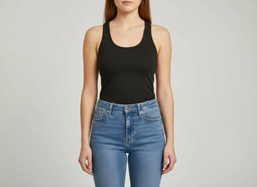 koszulki na ramiączkach damskie: IDEAL, T-shirt damski, rozmiar S — 1