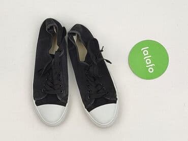 spodnie woskowane czarne: Trampki damskie, rozmiar 39 — 2