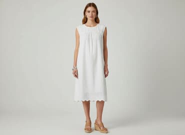 smyk białe sukienki: Yessica, Sukienka damska, rozmiar M — 7