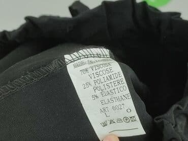 rajstopy den: Spodnie materiałowe damskie, L — 4