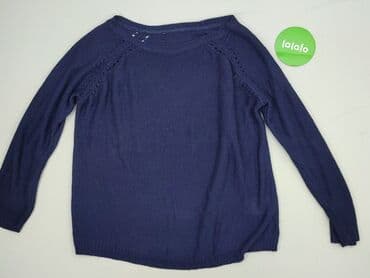 sweter z bufiastymi rękawami: Sweter damski, rozmiar M — 2