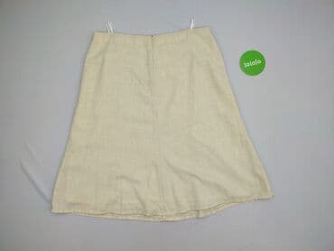 lniana spódnice z guzikami: Spódnica damska, rozmiar 4XL — 3