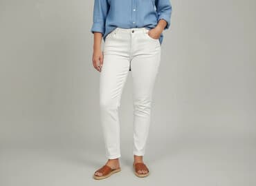 jeansy do kostki: Jeansy damskie, rozmiar XL — 8