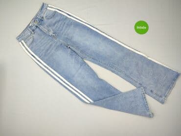 spodnie jeansowe z rozszerzanymi nogawkami: Jeansy damskie, M — 2