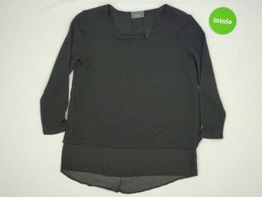 sweter piórkowy na drutach: Yessica, Bluzka damska, rozmiar XS — 2