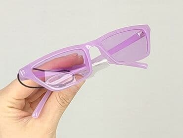pasek srebrny do sukienki: Glasses, Sunglasses, Rectangular design, condition - Perfect — 5