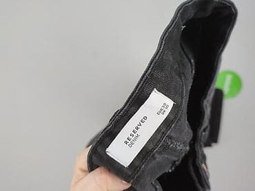 czerwone jeansy: Reserved, Jeansy damskie, rozmiar M — 4