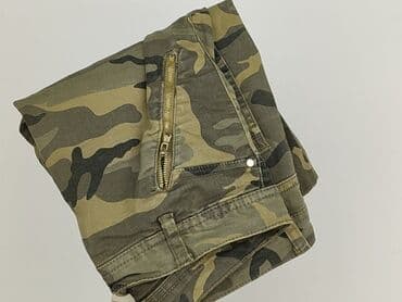 jeansy moro: Bershka, Spodnie materiałowe damskie, L — 6